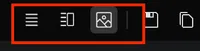 Editor action bar
