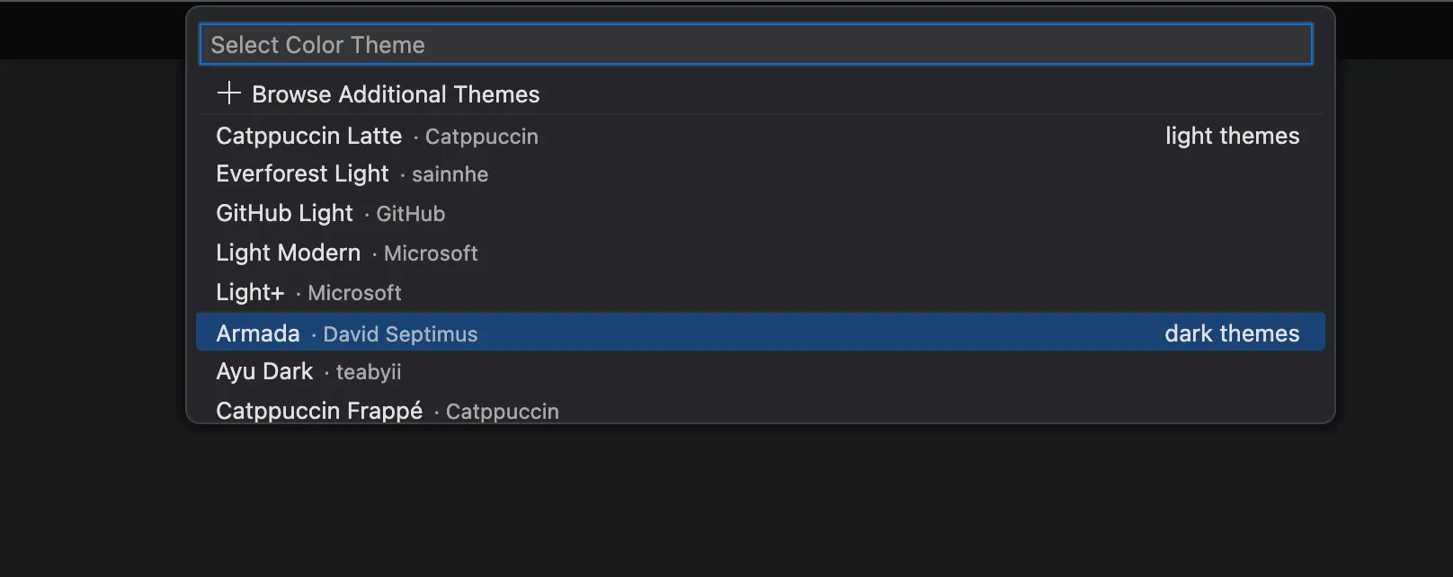 Community Themes