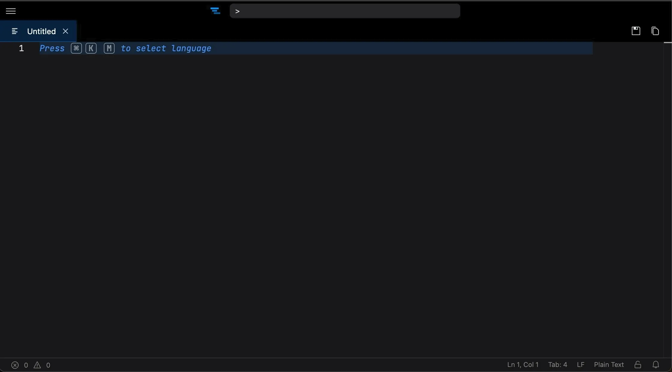 Language auto-detection in action