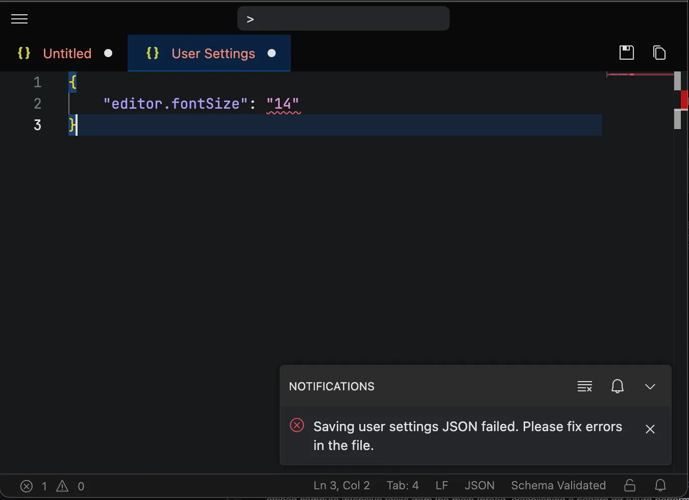 Notification center